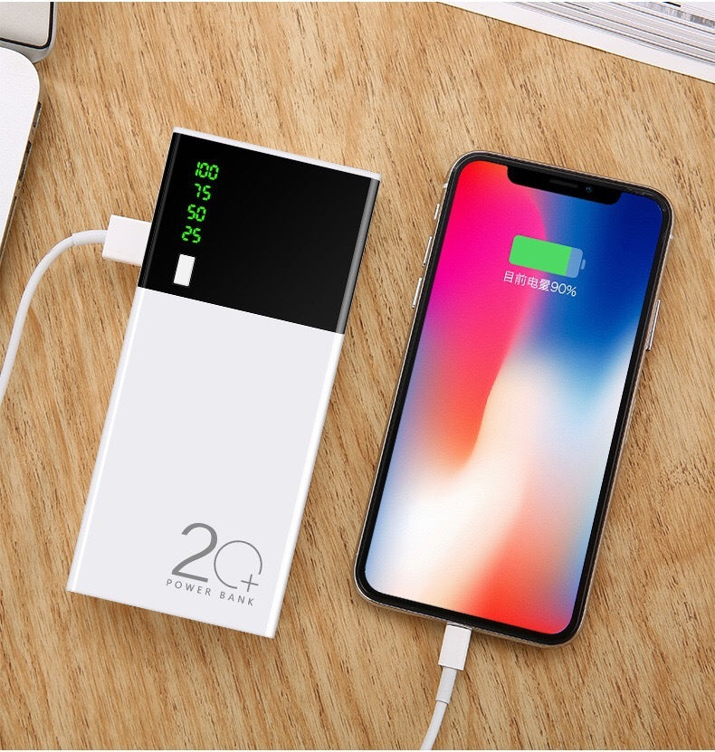 New 20000Mah Power Bank Black Rice Power Bank Customized Power Bank Power Bank - Ectron Online