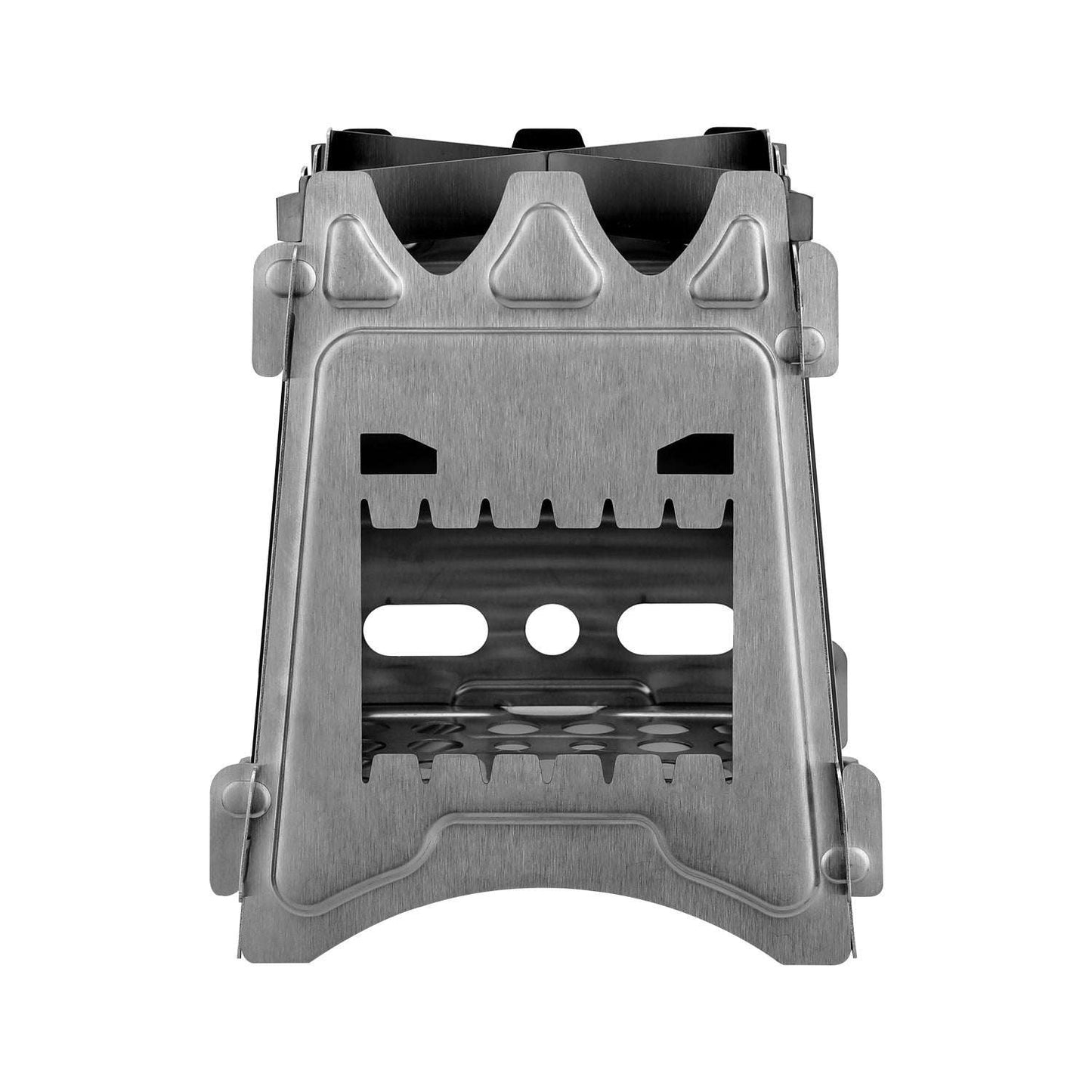 Camping Stove Stainless Steel Backpacking Stove Potable Wood Burning Stoves For Picnic BBQ Camp Hiking