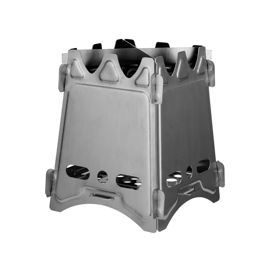 Stainless Steel Camping Stove – Portable Wood Burner
