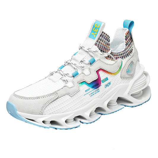 Summer Breathable Black Casual Sneakers