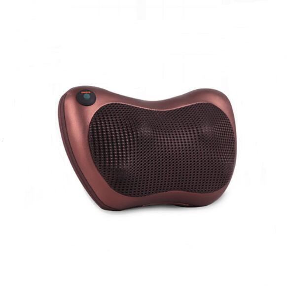 Electric Infrared Heating Kneading Neck Shoulder Back Body Spa Massage Pillow Car Chair Shiatsu Massager Masaj Device - Ectron Online