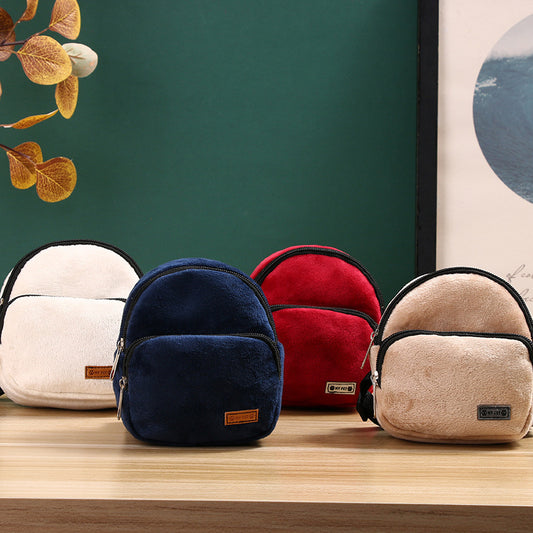 Flannel Cat Dog Portable Backpack For Snacks Flannel Cat Dog Portable Backpack For Sn | Ectron Online