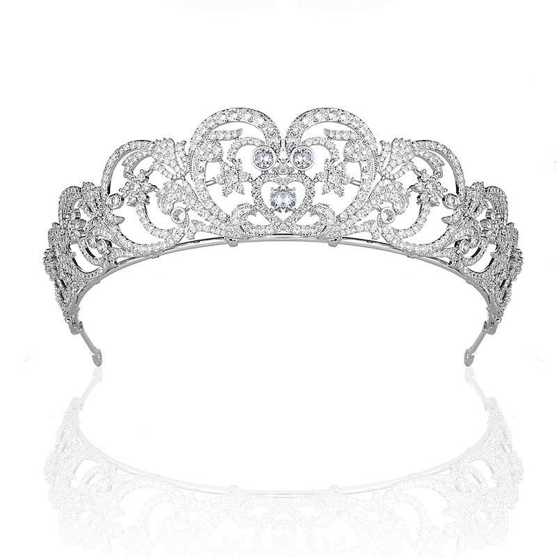 European And American Royal Crown Princess Diana Wedding Crown
