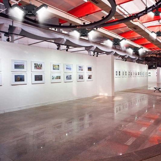 General Deformable Lamp Garage Light Radar Warehouse Industrial Lamp Home Lighting High Intensity General Deformable Lamp Garage Light Rad | Ectron Online