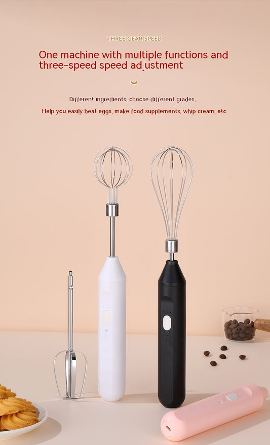 Handheld Electric Egg Beater For Home Baking Of Cakes - Ectron Online