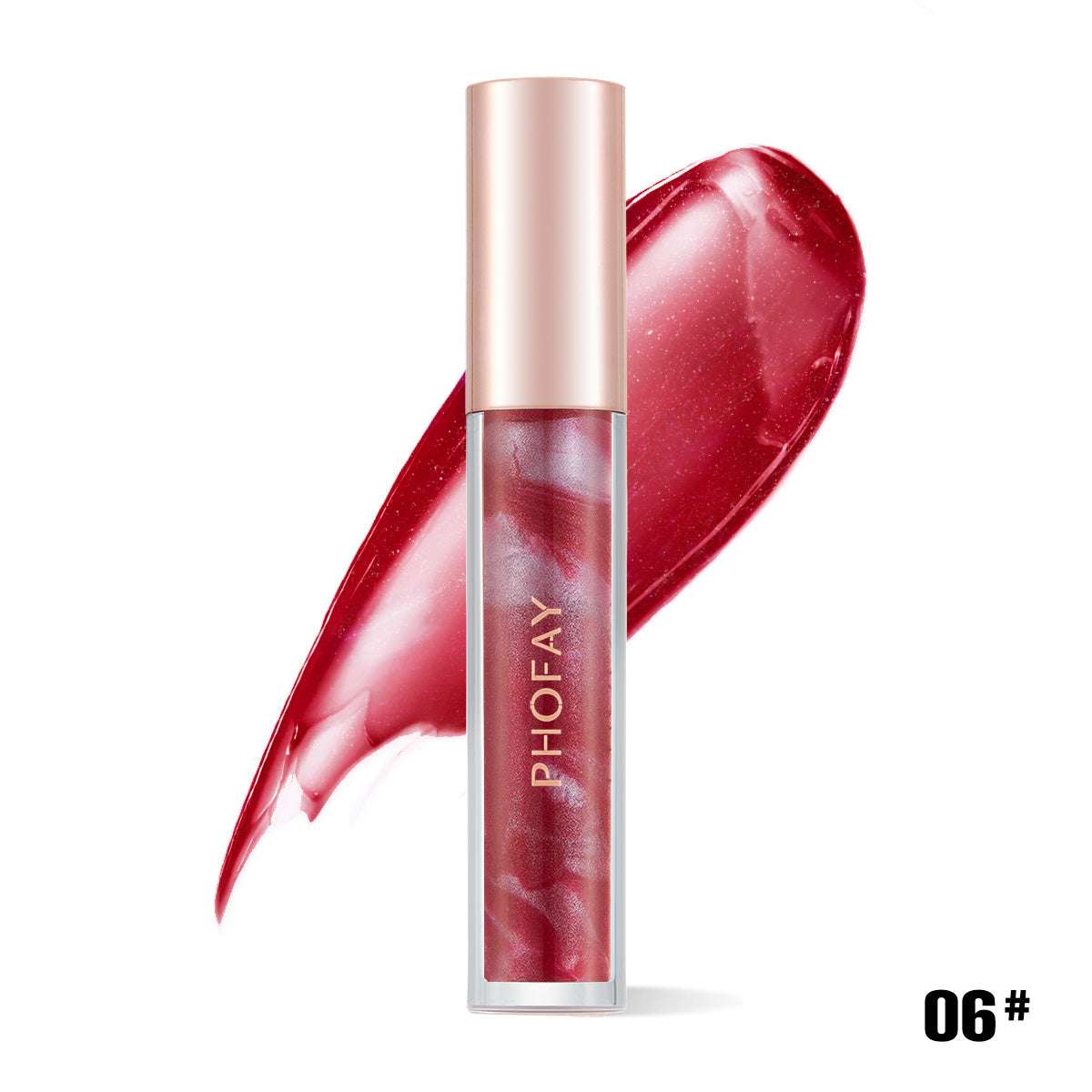 PHOFAY Rose Blooming Hydrating Lip Gloss PHOFAY Rose Blooming Hydrating Lip Gloss | Ectron Online