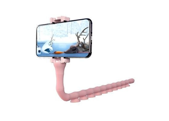 Lazy Bracket Mobile Phone Holder Worm Flexible Phone Suction Cup Stand for Home Wall Desktop Bicycle - Ectron Online