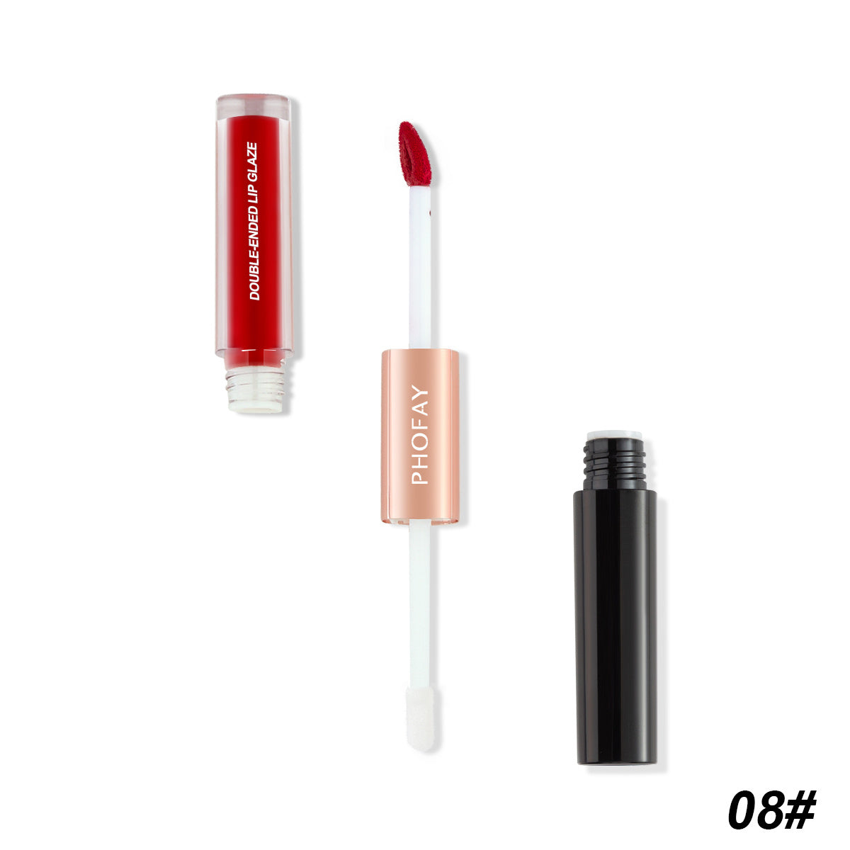 CL021 Double Head Non-stick Lip Gloss – Glossy & Comfortable CL021 Double Head Non-stick Cup Lip Glos | Ectron Online