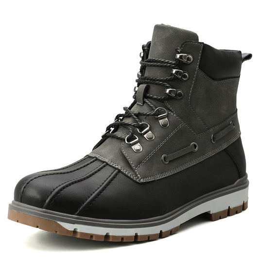 Martin boots men's British style winter warmth