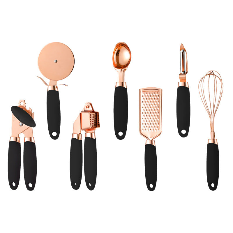 Kitchen Household Peeler Gadget Copper Plating Set - Ectron Online