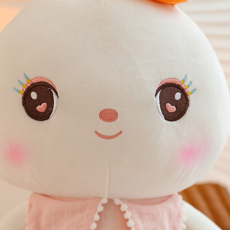 Sweetheart Rabbit Stuffed toy Little Rabbit Figure Pillow Bed with Sleeping Doll Super Soft Cute Big Doll - Ectron Online