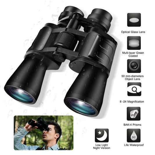Portable Zoom Binoculars 1Pc Portable Zoom Binoculars With FMC Le | Ectron Online