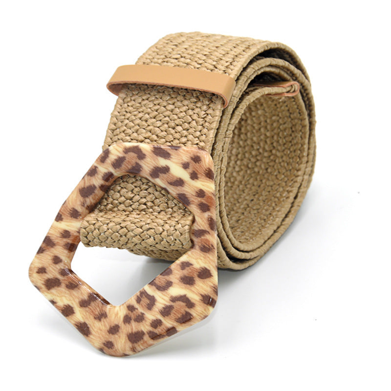 Bohemian Holiday Linen Woven Belt