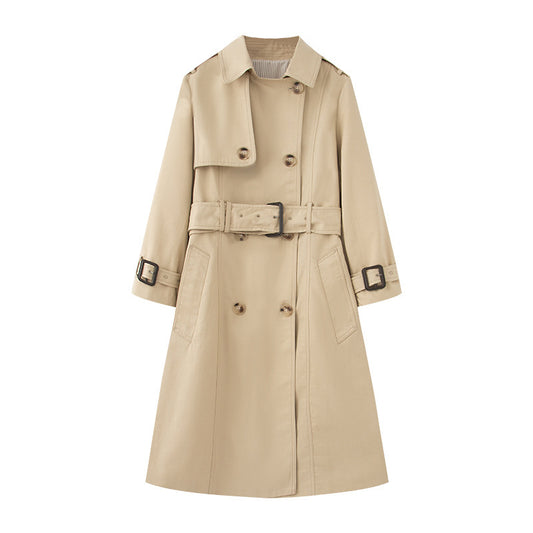 Mid-length British Trench Coat - Classic & Timeless Style Trench Mid-length British Trench Coat | Ectron Online