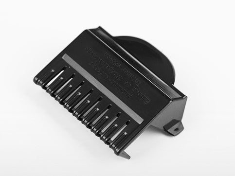 Black hair clipper on a white background