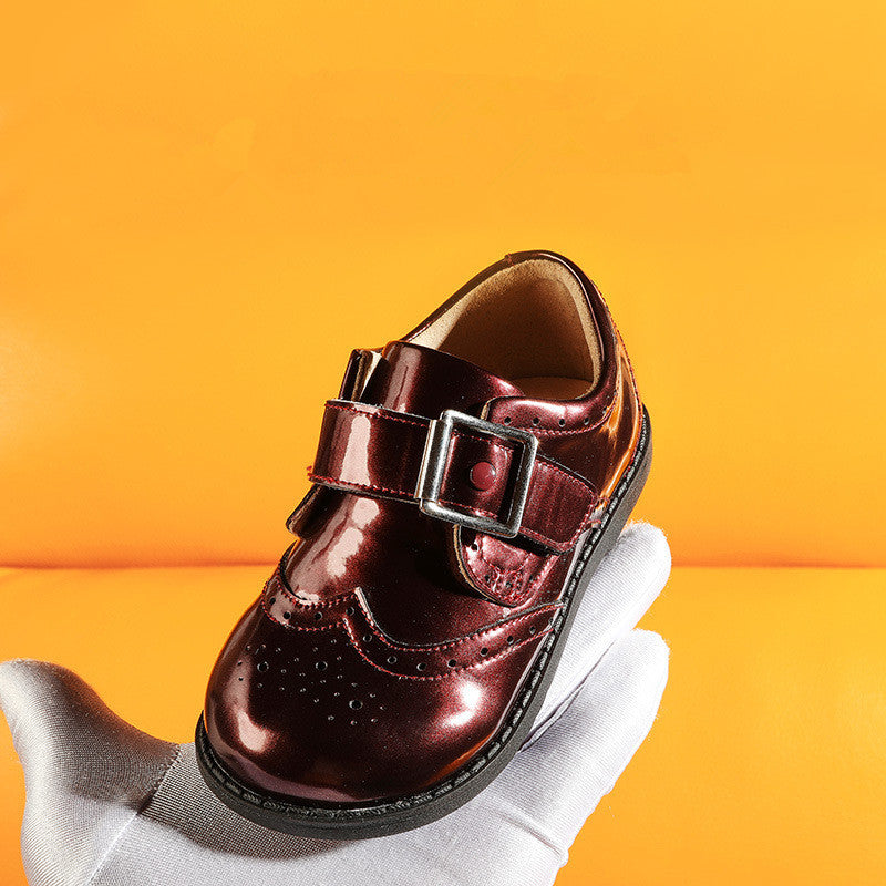 Soft sole little girl shoes