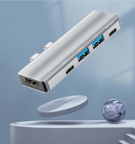 Multiport USB-C Hub Adapter for MacBook Pro & Air - 4K HDMI, USB 3.0 Multiport USB-C Hub Type C To USB 3.0 4K | Ectron Online