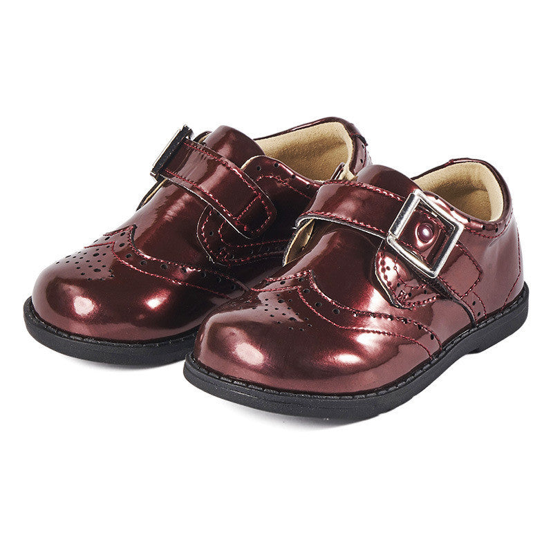Soft sole little girl shoes
