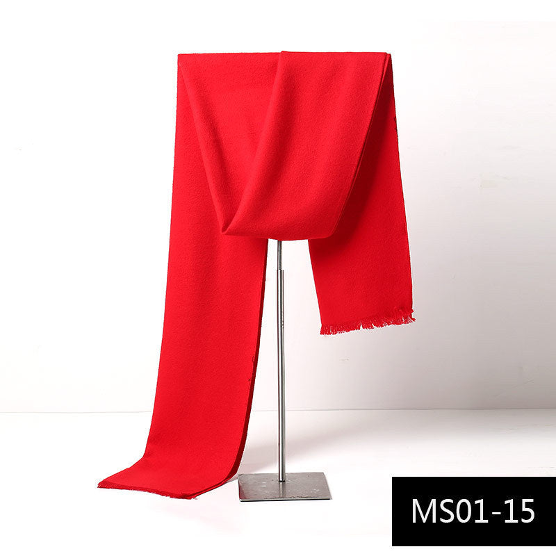 Men's Autumn And Winter Cashmere Warm Scarf