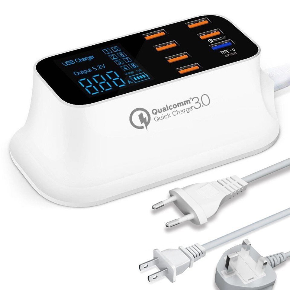Quick Charge 3.0 Ordinary Smart USB Charger Station - Ectron Online