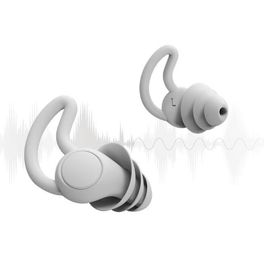 {{ brand }} Anti-Noise Sleep Earplugs – Comfortable Silicone for Restful Nights Grey - Anti-noise Sleep Earplugs