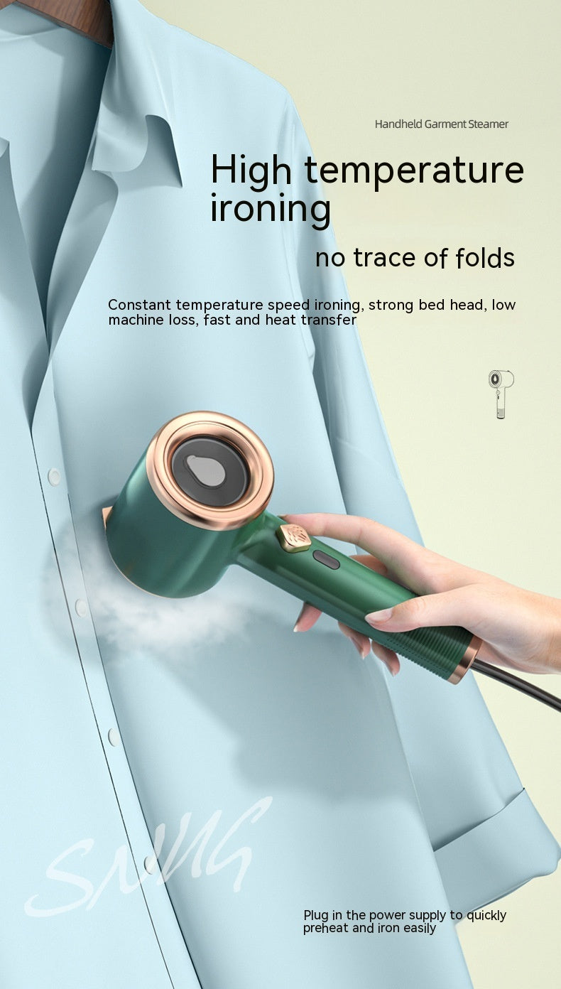 Mini Portable Handheld Garment Steamer Fabric Steam Iron For Clothes Travel Home Appliances Vertical US Plug Ironing Machine - Ectron Online