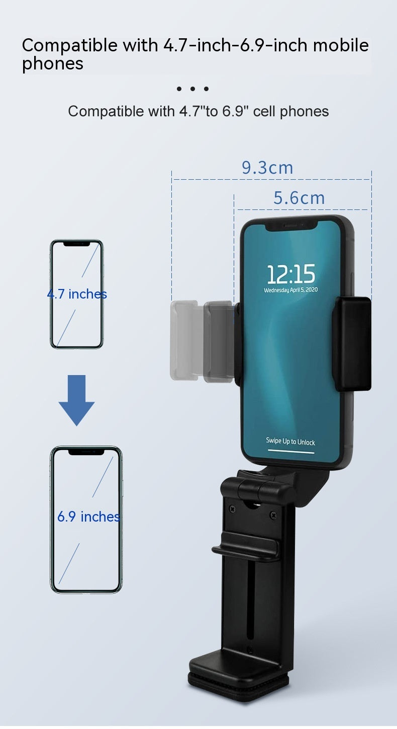 Multifunctional Travel Mobile Phone Holder Foldable 360 Degree Rotation
