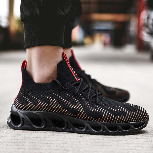 Flying Woven Hollow Running Shoes | Breathable Lightweight Sneakers Flying woven hollow running shoes | Ectron Online