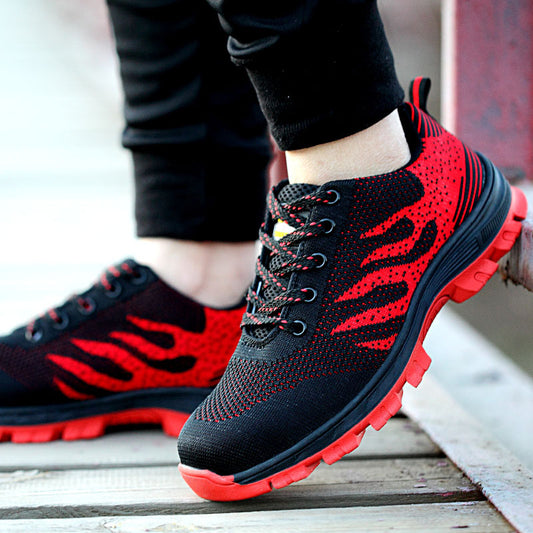 Labor Insurance Shoes, Anti-smashing And Puncture Safety Shoes, Fashion Trend, Casual Sports, Steel Toe Caps, Work Shoes