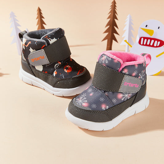 Casual waterproof girls short boots