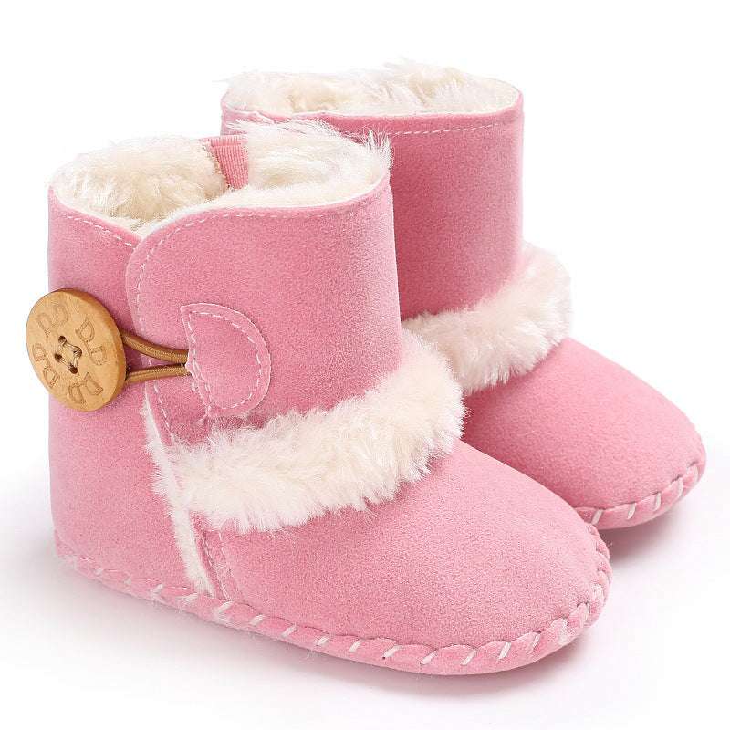 Warm Non-Slip Plus Velvet Snow Boots Toddler Shoes
