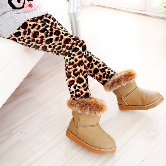 Girls' Warm Leggings - Cozy Winter Tights Girls' warm leggings | Ectron Online