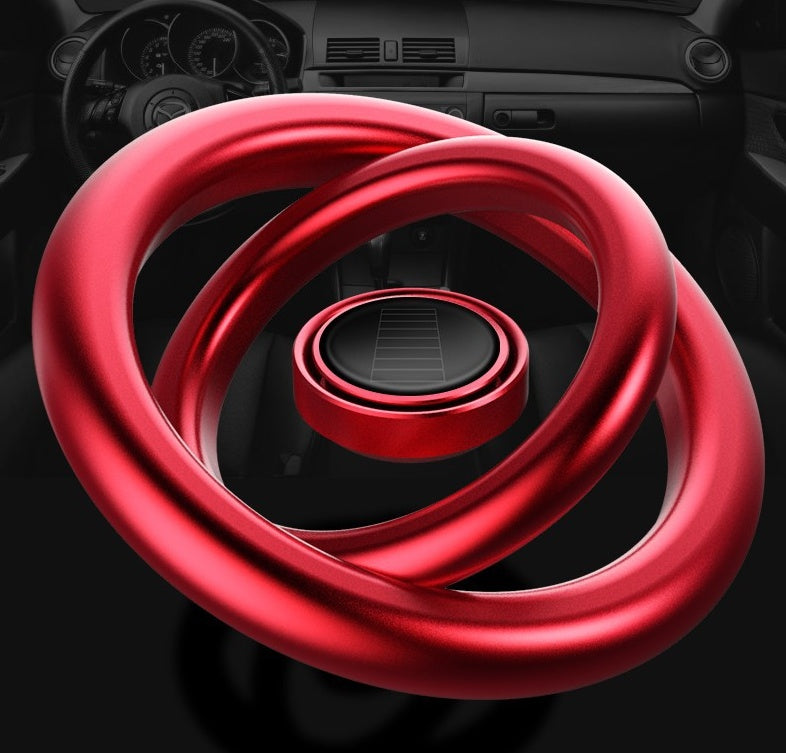 Solar Auto Rotation Car Air Freshener & Perfume Diffuser