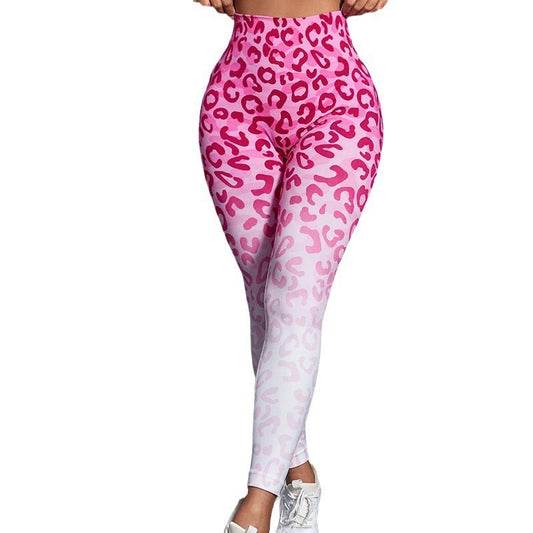 Seamless Cheetah Yoga Pants Tight High Waist Hip Lifting Female Seamless Cheetah Yoga Pants Tight High W | Ectron Online