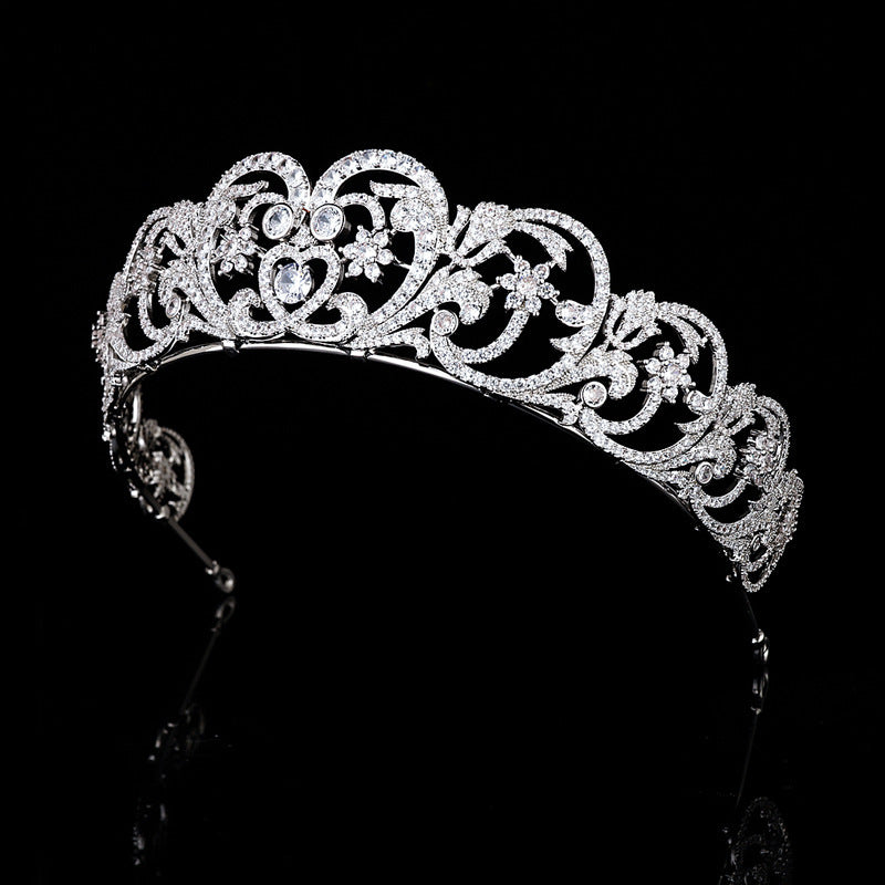 European And American Royal Crown Princess Diana Wedding Crown
