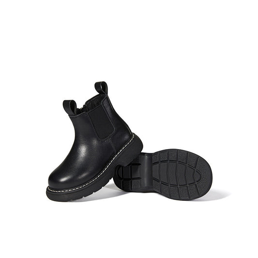 Girls' Short Boots - Plus Cashmere & Cotton-Lined Warm Girls' Short Boots Plus Cashmere Two Cot | Ectron Online