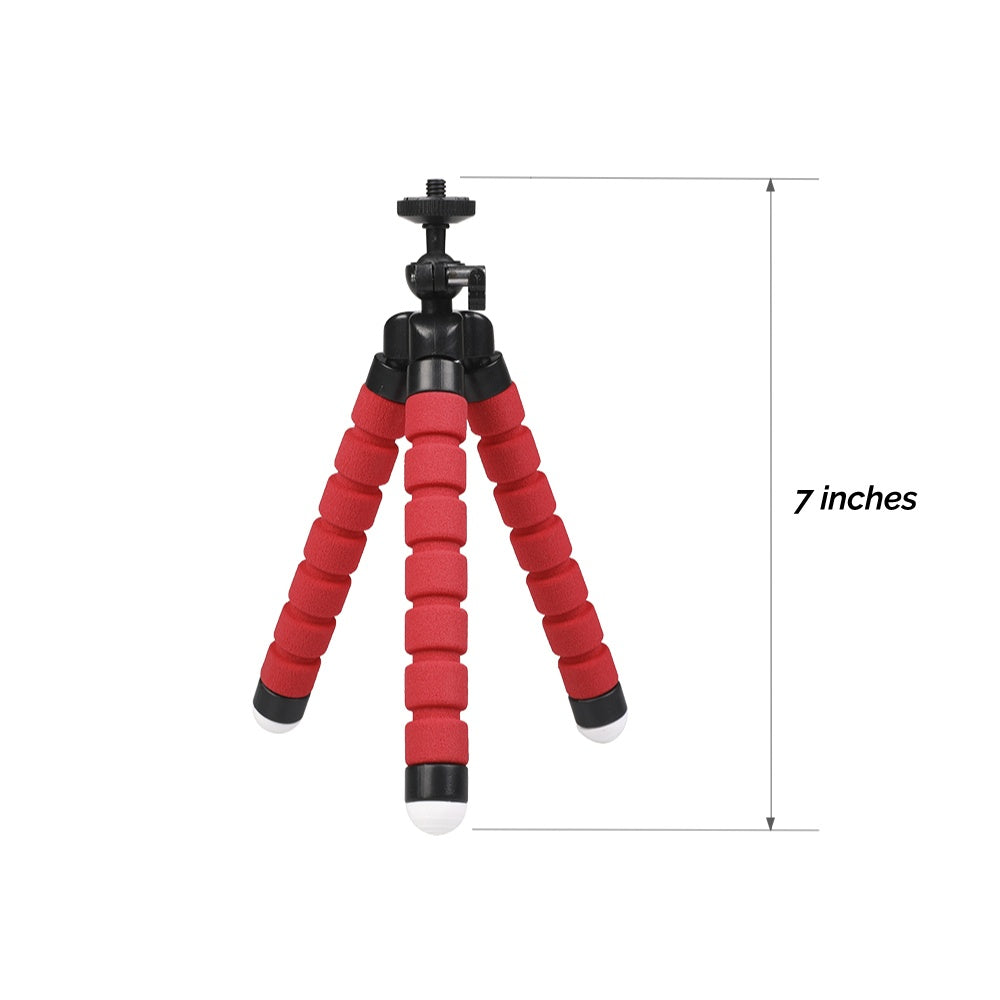Flexible Small Octopus Mount Mini Tripod Bluetooth Remote Stand Holder I Phone - Ectron Online
