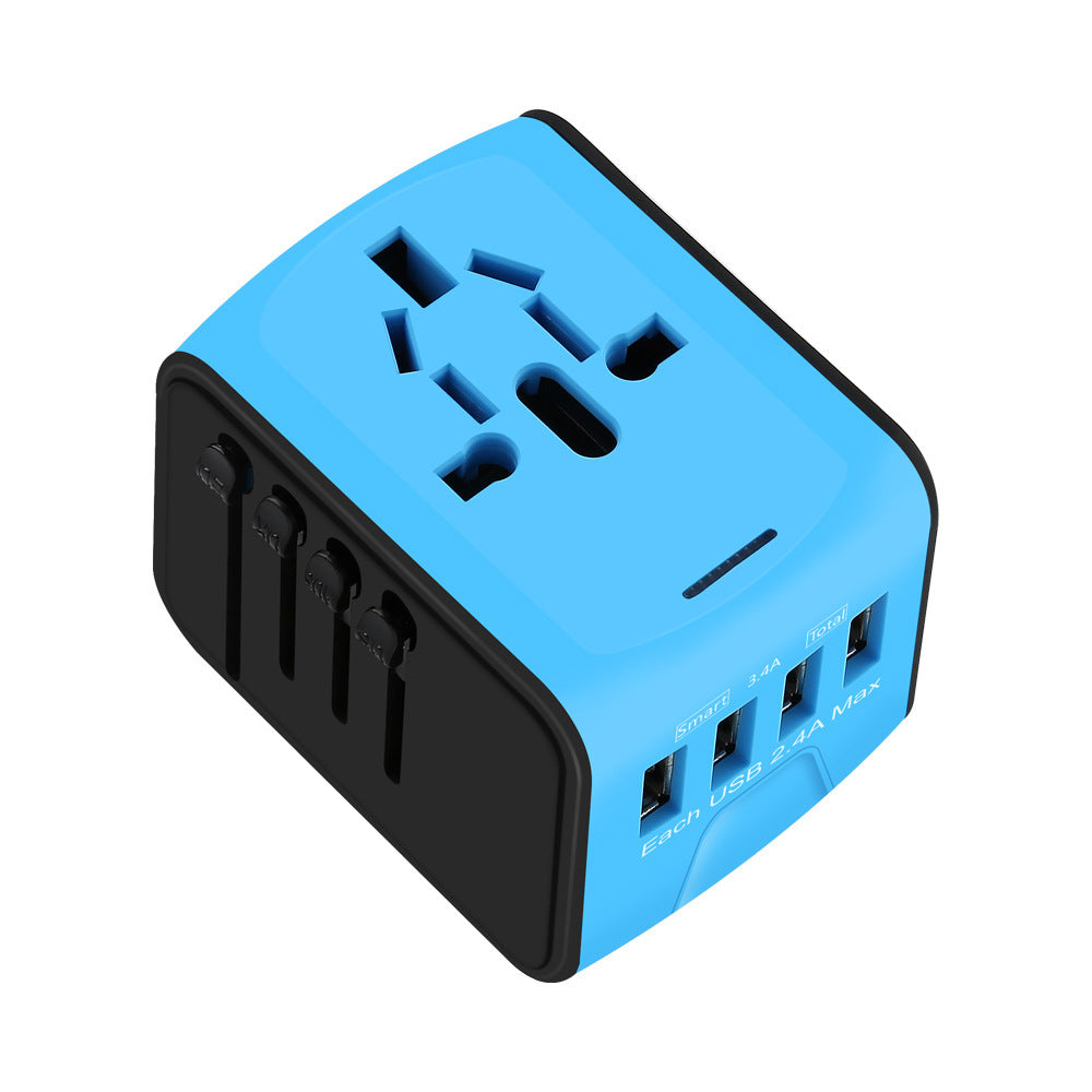 Travel Multifunctional 4 Charging Dock USB Converter - Ectron Online