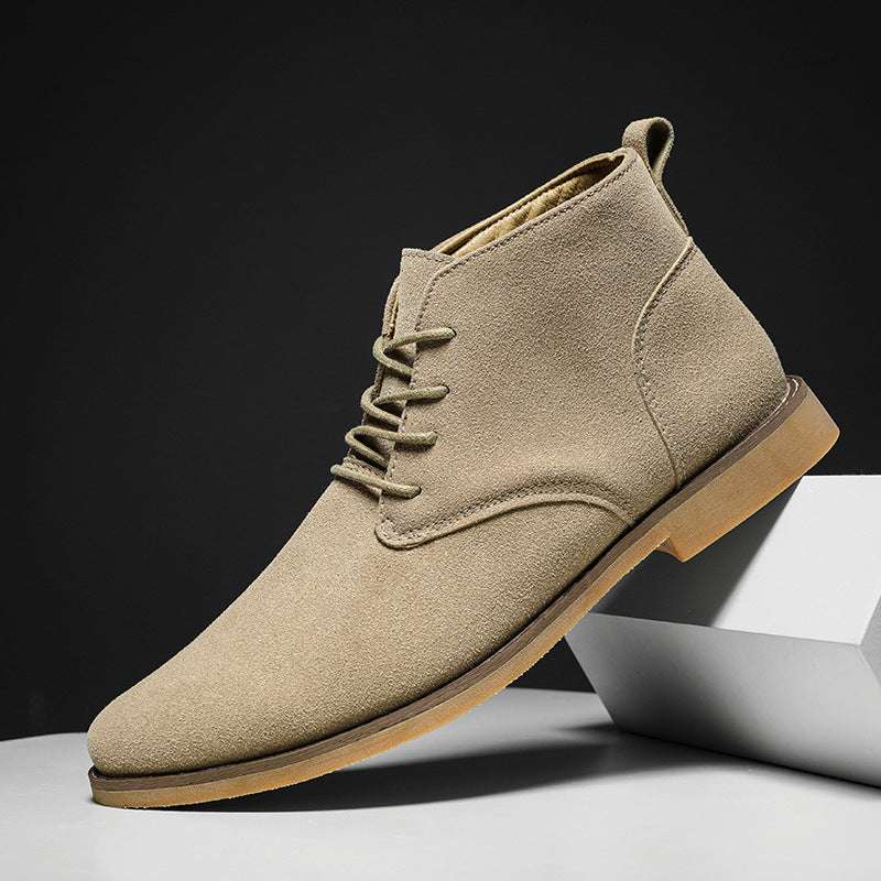 Men's Business Shoes And Boots Retro British