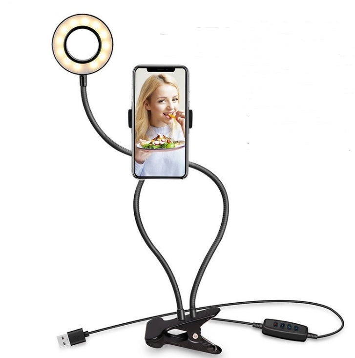 Anchor mobile phone frame fill light mobile phone live support network red live anchor fill light bracket - Ectron Online