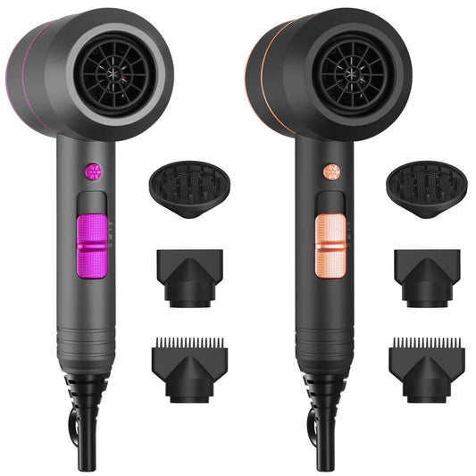 1800W Portable Compact Hair Dryer – Professional Styling Set 1Pc 1800W Hair Dryer Portable Compact Ha | Ectron Online