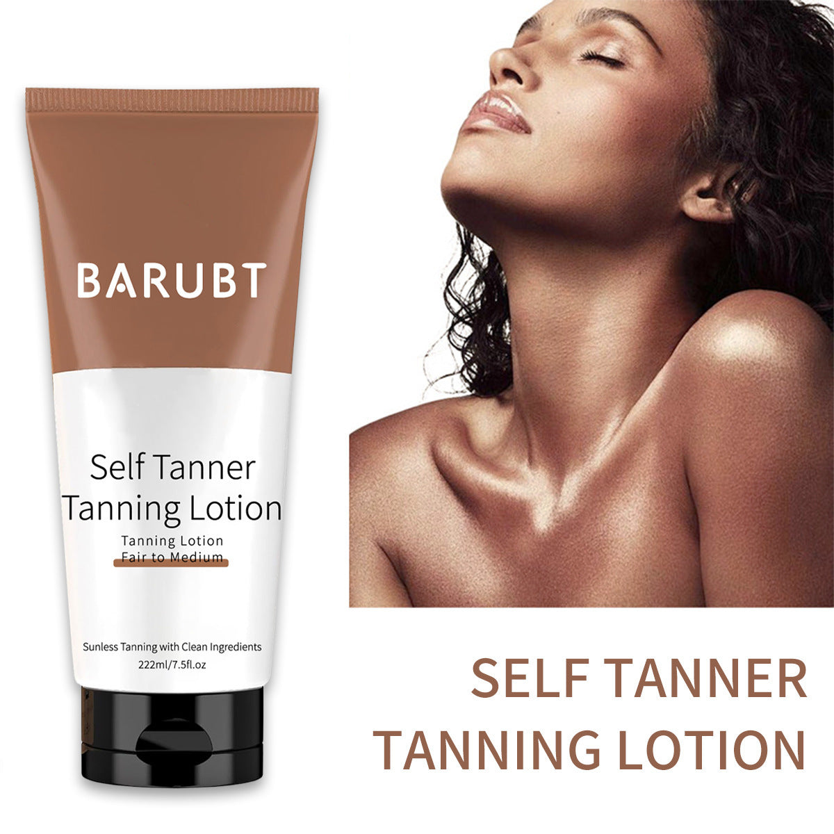 Self-drying Sun Tanning Body Lotion Neck Cream