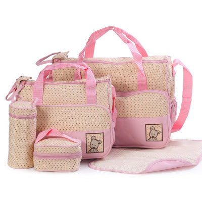 Baby Diaper Bag Suits For Mom Baby Bottle Holder Mother Mummy Stroller Maternity Nappy Bags Sets - Ectron Online