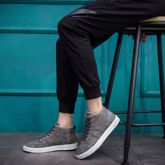 Men's Lace Up Combat Sneakers