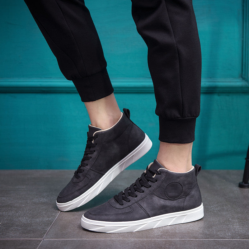 Men's Lace Up Combat Sneakers