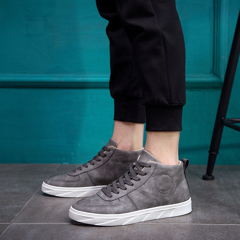 Men's Lace Up Combat Sneakers