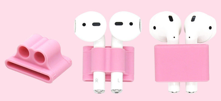 Compatible with Apple, Applicable airpods thick bluetooth headset charging box anti-fall silicone storage box - Ectron Online