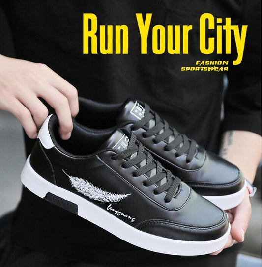 Men's summer sports PU sneakers