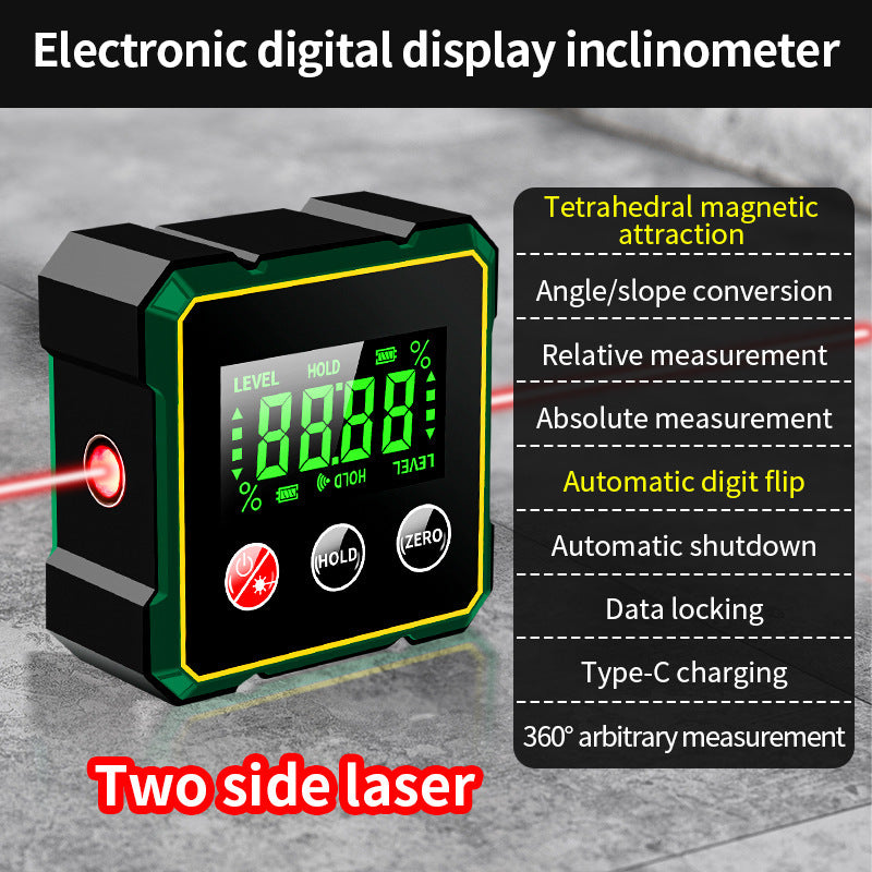 Magnetic Attraction Of Electronic Digital Inclinometer