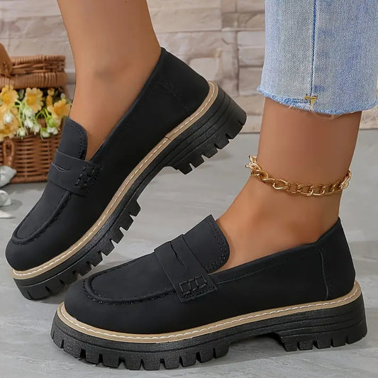 Fashion Casual Matte British Style Women's Shoes Fashion Casual Matte British Style Women | Ectron Online